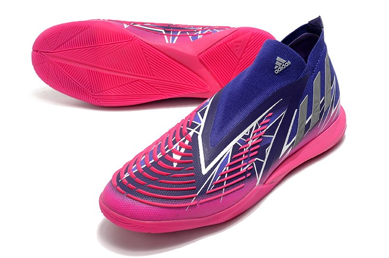 Adidas Predator Edge .1 IC Champions Code - Purple/Silver Metallic/Shock Pink
