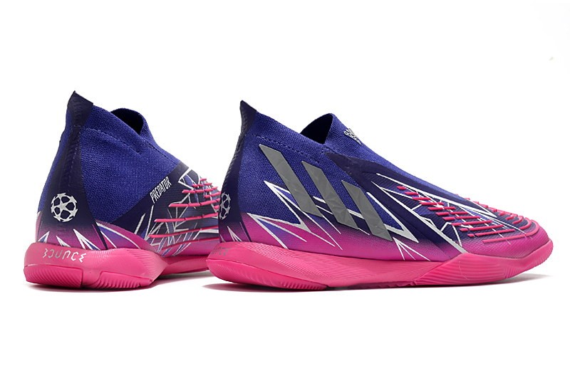 Adidas Predator Edge .1 IC Champions Code - Purple/Silver Metallic/Shock Pink
