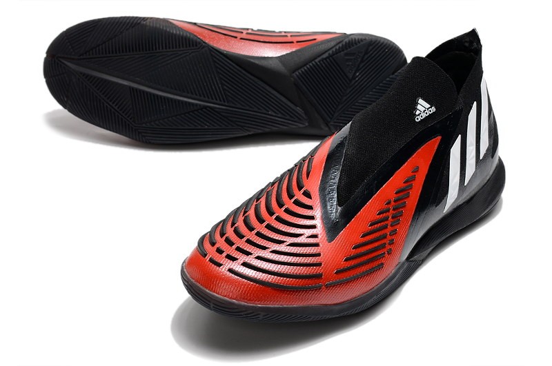 Adidas Predator Edge .1 IC 'Custom' - Black/Red/White