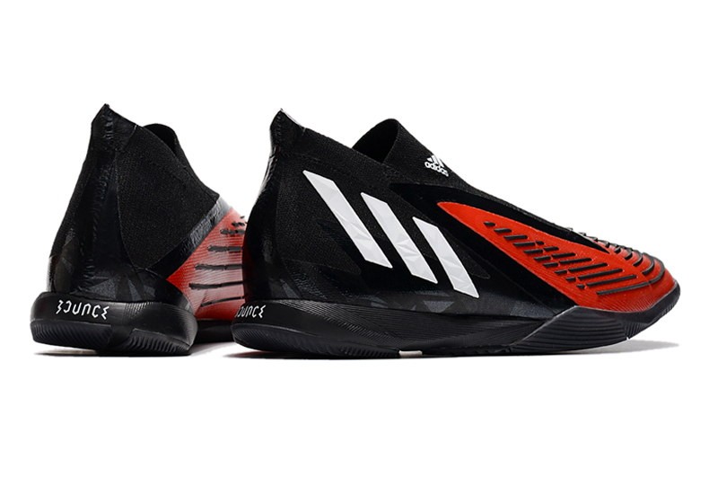 Adidas Predator Edge .1 IC 'Custom' - Black/Red/White