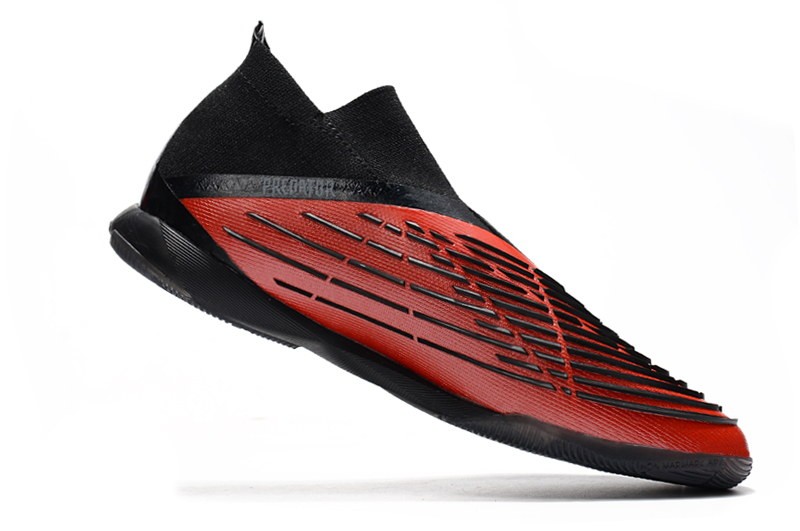 Adidas Predator Edge .1 IC 'Custom' - Black/Red/White