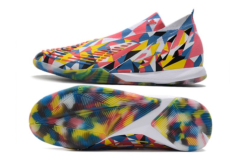 Adidas Predator Edge .1 IC 'Geometric' - Blue/Yellow/Solar Red