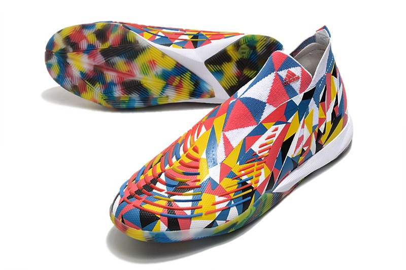 Adidas Predator Edge .1 IC 'Geometric' - Blue/Yellow/Solar Red