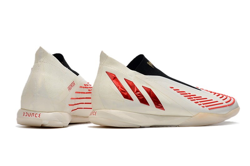 Adidas Predator Edge .1 IC Showdown - Off White/Vivid Red/Gold Metallic