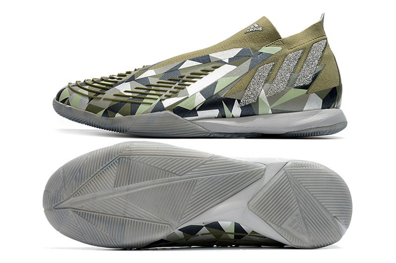 Adidas Predator Edge .1 IC 'Swarovski Crystals' - Focus Olive/Silver/Magic Lime