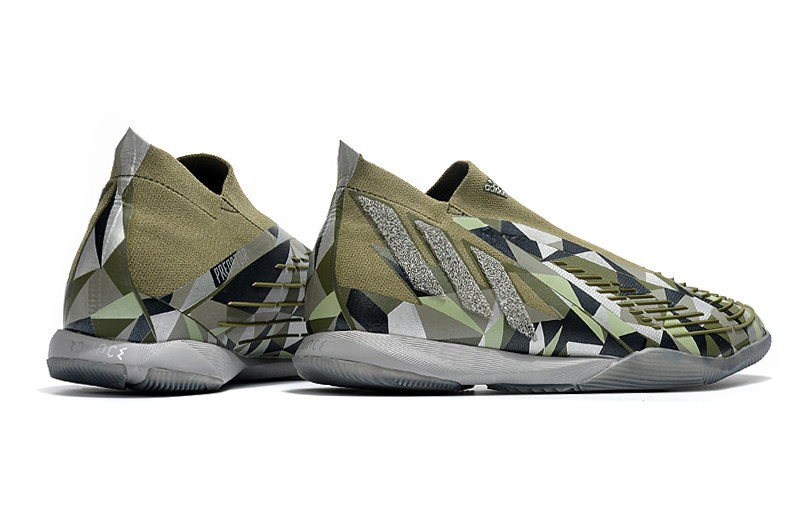 Adidas Predator Edge .1 IC 'Swarovski Crystals' - Focus Olive/Silver/Magic Lime