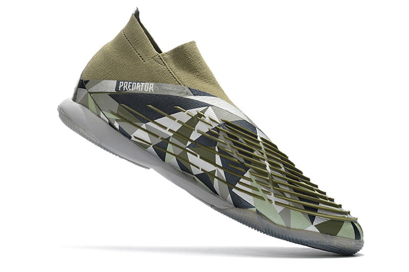Adidas Predator Edge .1 IC 'Swarovski Crystals' - Focus Olive/Silver/Magic Lime