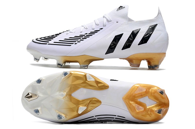 Adidas Predator Edge .1 Low FG Al Hilm - White/Solar Yellow/Blue