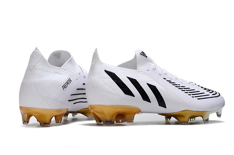 Adidas Predator Edge .1 Low FG Al Hilm - White/Solar Yellow/Blue