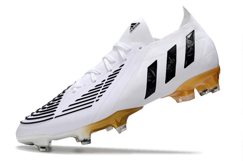 Adidas Predator Edge .1 Low FG Al Hilm - White/Solar Yellow/Blue