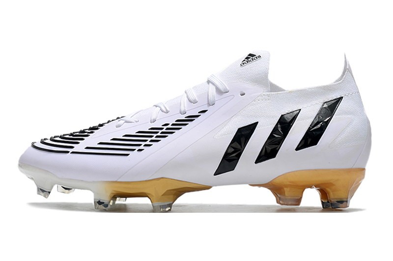 Adidas Predator Edge .1 Low FG Al Hilm - White/Solar Yellow/Blue