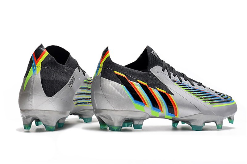 Adidas Predator Edge .1 Low FG Beyond Fast - Silver Metallic/Black/Green