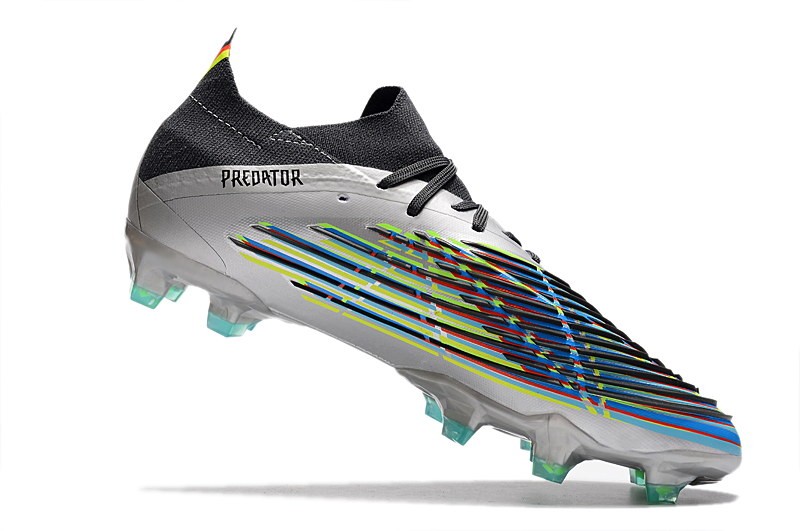 Adidas Predator Edge .1 Low FG Beyond Fast - Silver Metallic/Black/Green
