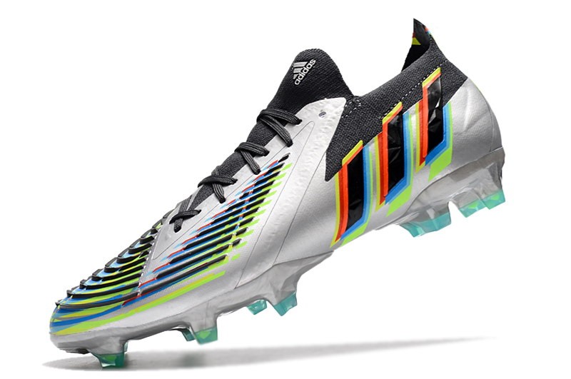Adidas Predator Edge .1 Low FG Beyond Fast - Silver Metallic/Black/Green