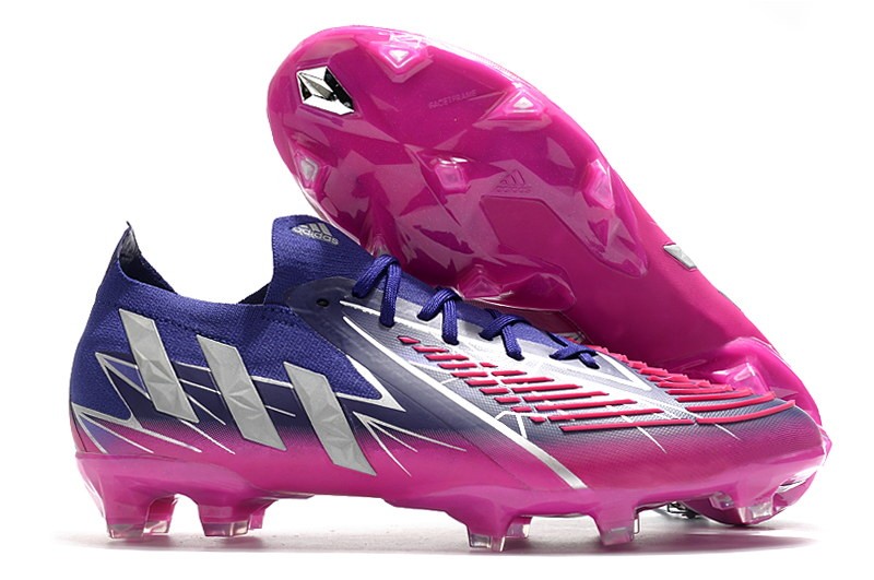 Adidas Predator Edge .1 Low FG Champions Code - Purple/Silver Metallic/Shock Pink