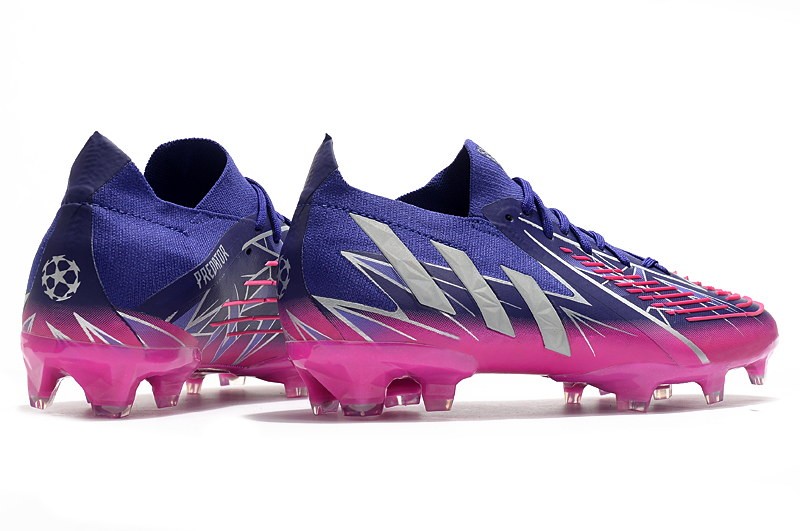 Adidas Predator Edge .1 Low FG Champions Code - Purple/Silver Metallic/Shock Pink