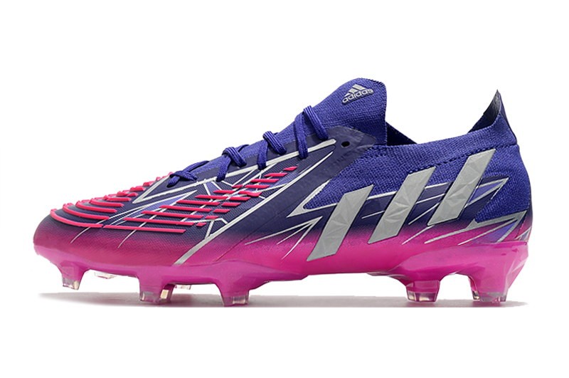 Adidas Predator Edge .1 Low FG Champions Code - Purple/Silver Metallic/Shock Pink