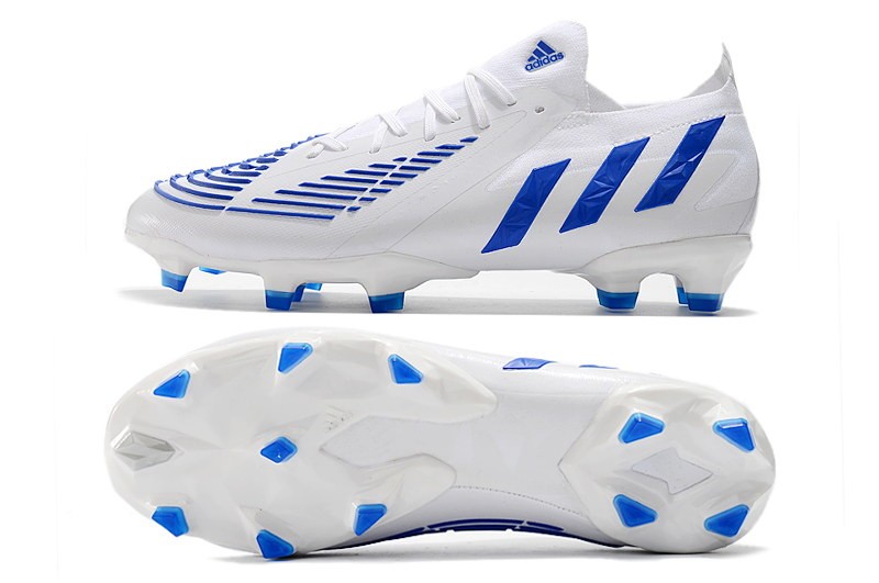 Adidas Predator Edge .1 Low FG Diamond Edge - White/Blue