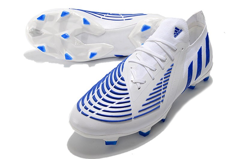 Adidas Predator Edge .1 Low FG Diamond Edge - White/Blue