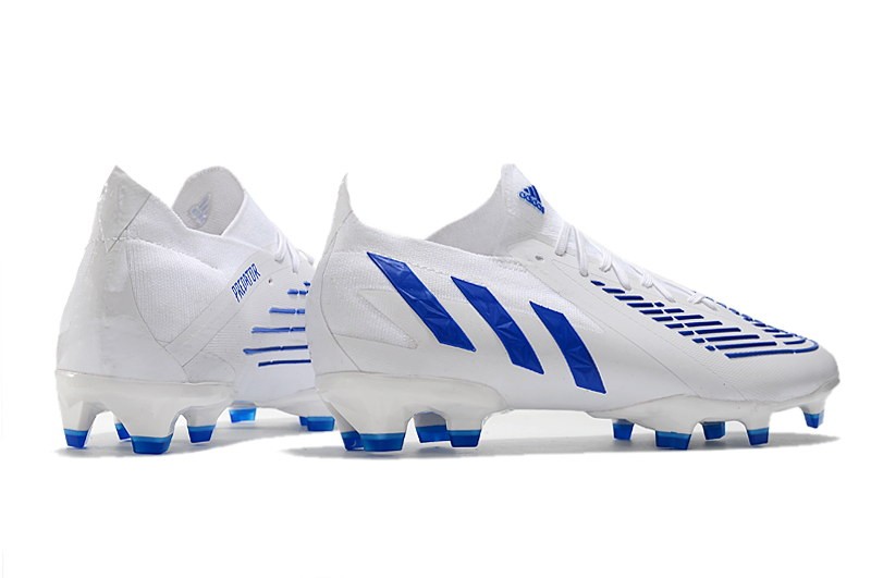 Adidas Predator Edge .1 Low FG Diamond Edge - White/Blue