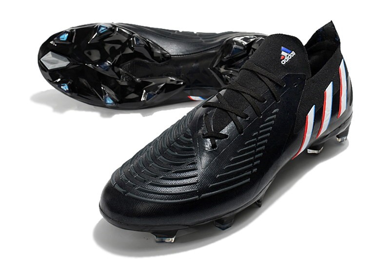 Adidas Predator Edge .1 Low FG Edge of Darkness - Core Black/White/Vivid Red