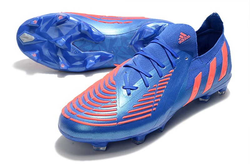 Adidas Predator Edge .1 Low FG Sapphire Edge - Hi-Res Blue/Red