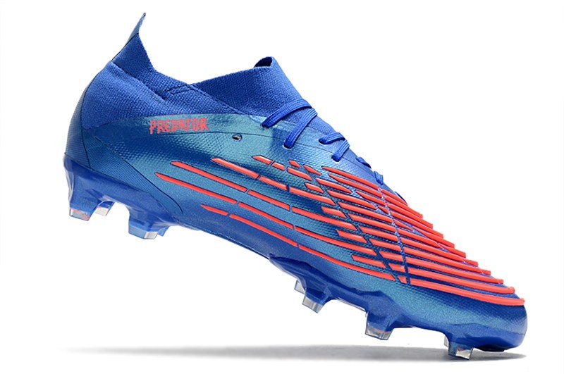 Adidas Predator Edge .1 Low FG Sapphire Edge - Hi-Res Blue/Red