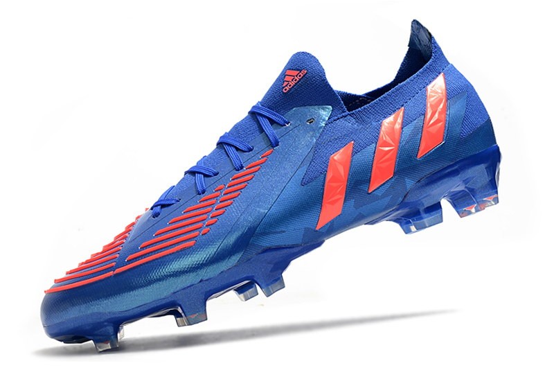 Adidas Predator Edge .1 Low FG Sapphire Edge - Hi-Res Blue/Red