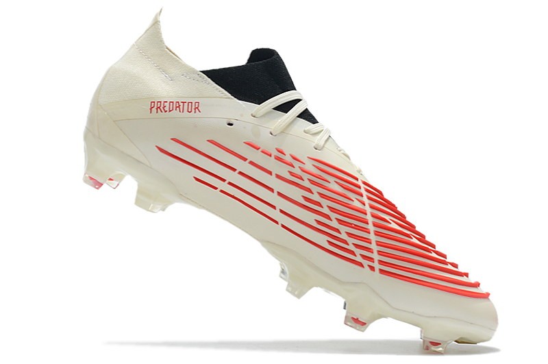 Adidas Predator Edge .1 Low FG Showdown - Off White/Vivid Red/Gold Metallic