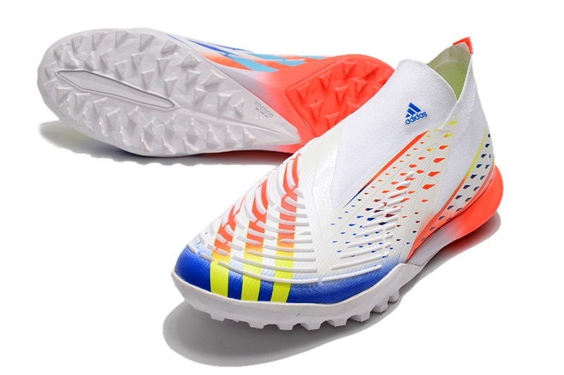 Adidas Predator Edge .1 TF Al Rihla - White/Solar Yellow/Blue