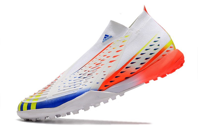 Adidas Predator Edge .1 TF Al Rihla - White/Solar Yellow/Blue