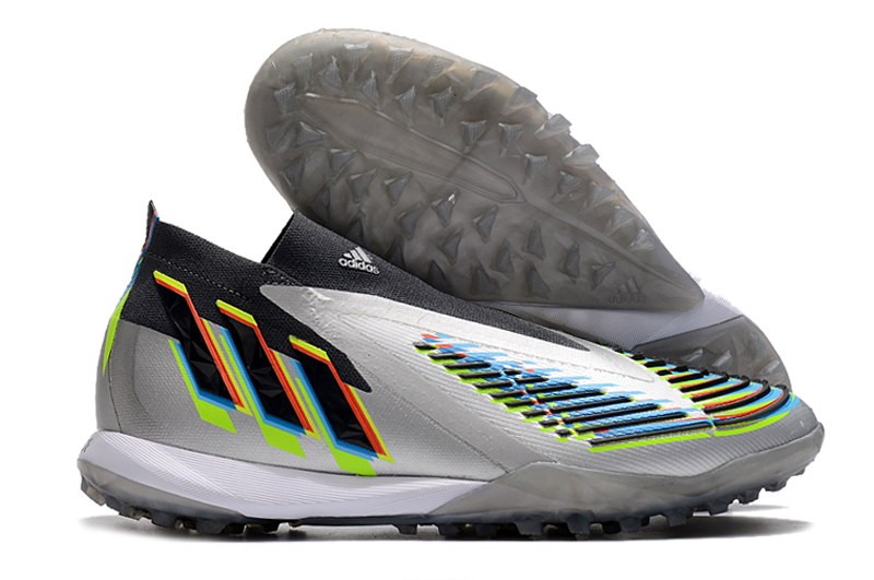 Adidas Predator Edge .1 TF 'Beyond Fast' - Silver Metallic/Black/Green