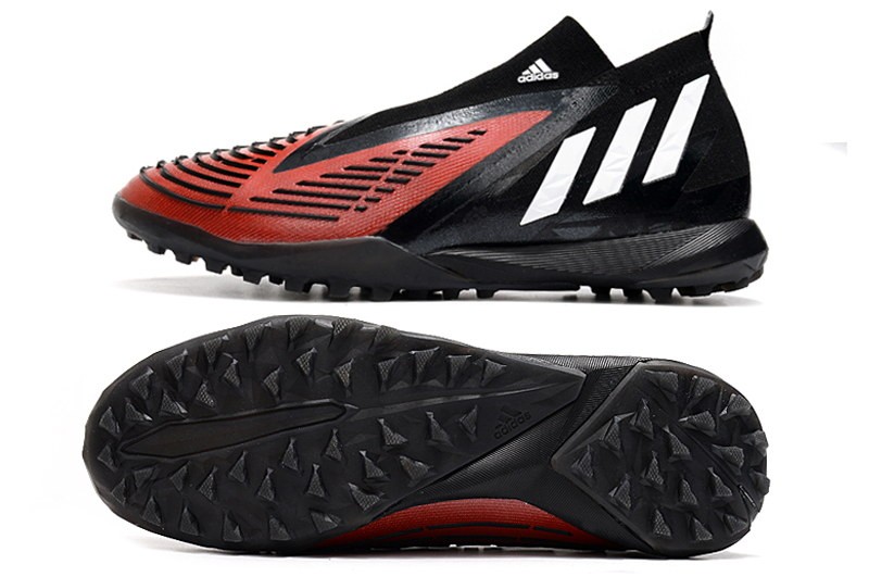 Adidas Predator Edge .1 TF Custom - Black/Red/White
