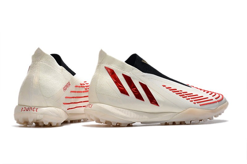 Adidas Predator Edge .1 TF 'Showdown' - Off White/Vivid Red/Gold Metallic
