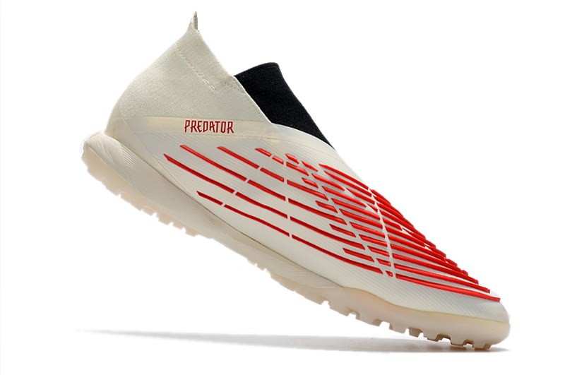 Adidas Predator Edge .1 TF 'Showdown' - Off White/Vivid Red/Gold Metallic