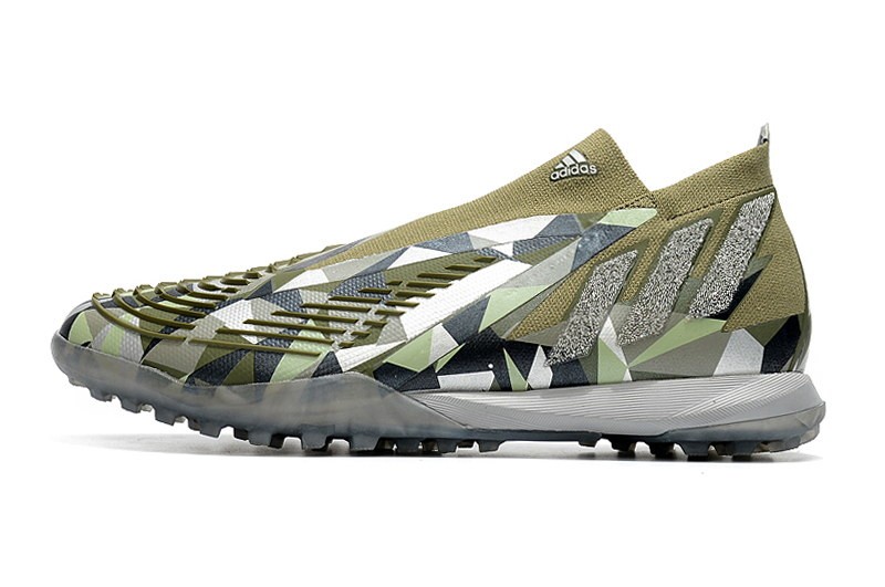 Adidas Predator Edge .1 TF Swarovski Crystals - Focus Olive/Silver/Magic Lime
