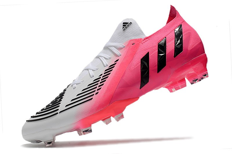 Adidas Predator Edge LZ .1 Low FG Unite Football Limited Edition - Solar Pink/Black/White