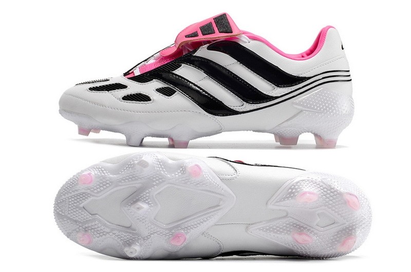 Adidas Predator Precision FG Beckham 2023 Remake - White/Black/Pink
