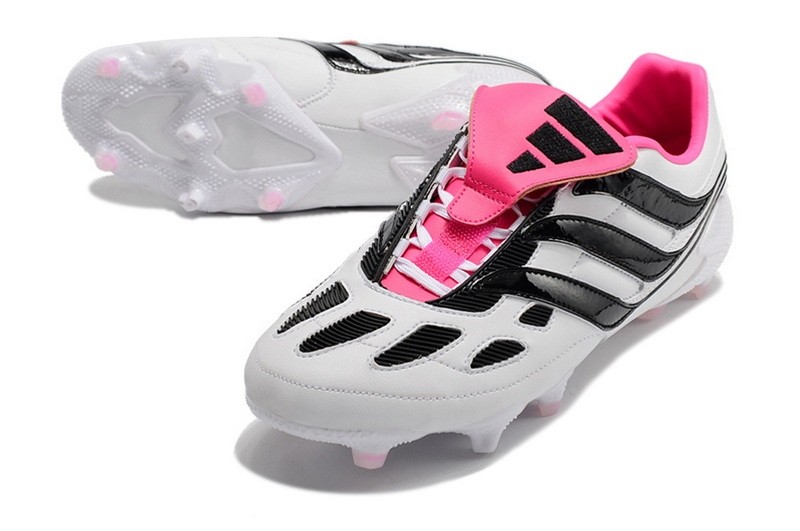  Adidas Predator Precision FG Beckham 2023 Remake - White/Black/Pink