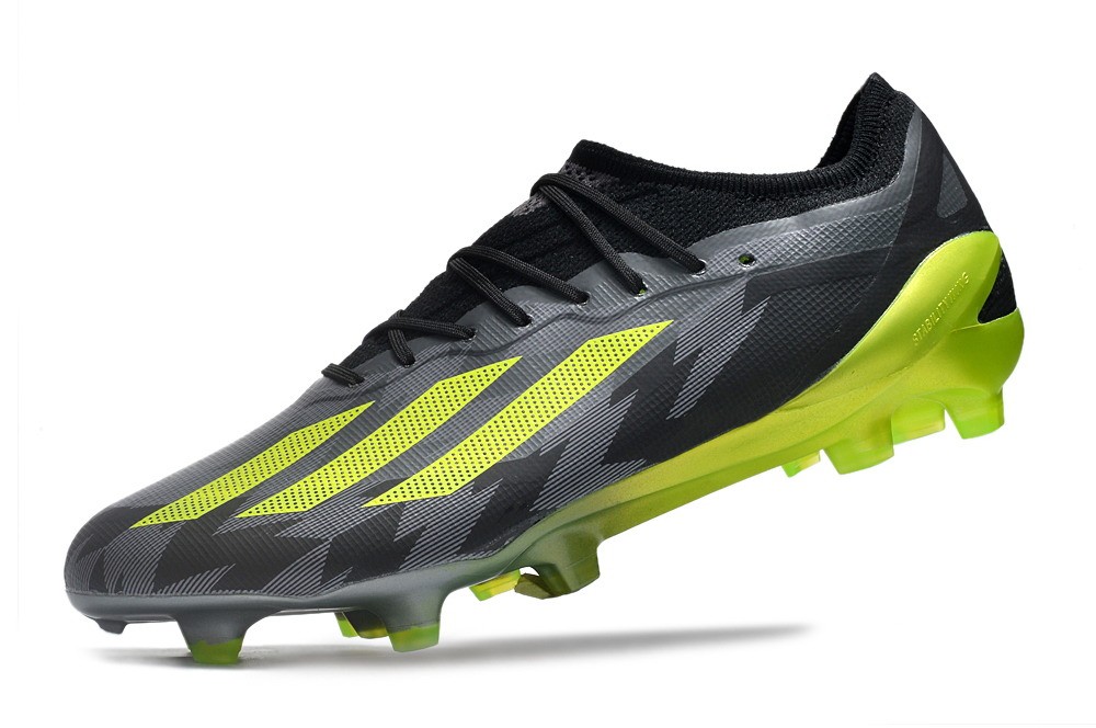Adidas X Crazyfast.1 FG Crazycharged Pack - Black/Yellow/Grey Five
