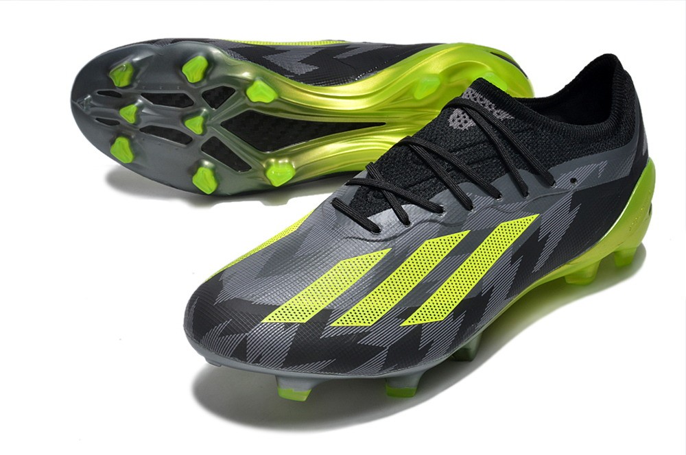Adidas X Crazyfast.1 FG Crazycharged Pack - Black/Yellow/Grey Five