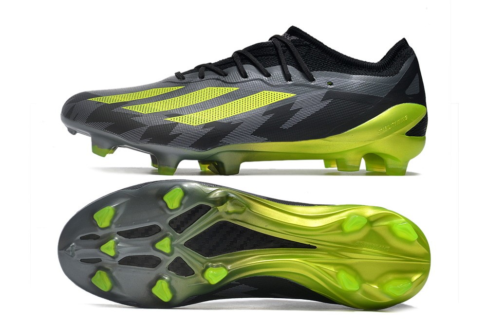 Adidas X Crazyfast.1 FG Crazycharged Pack - Black/Yellow/Grey Five