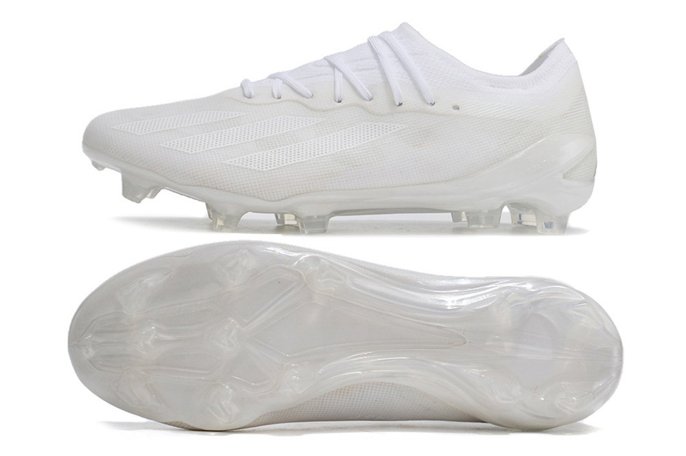 Adidas X Crazyfast.1 FG Firm Ground Pearlized - White/White
