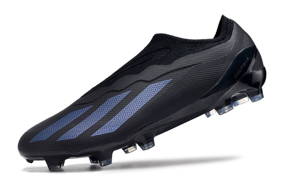 Adidas X Crazyfast.1 FG LL Laceless Nightstrike - Black