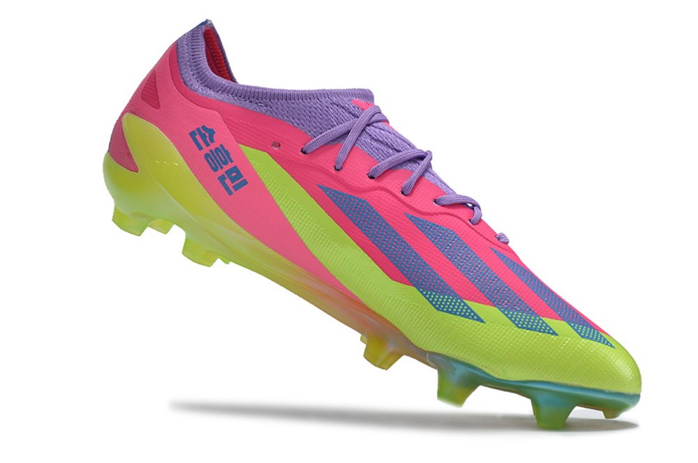 Adidas X Crazyfast.1 FG  Korean Nights Son - Lucid Lemon/Pink