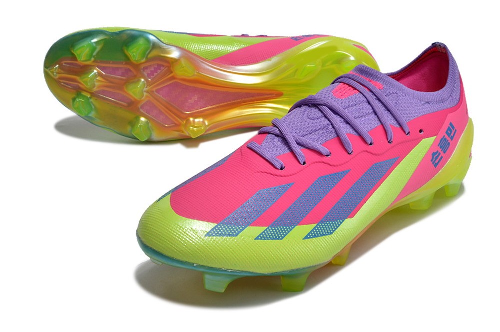 Adidas X Crazyfast.1 FG  Korean Nights Son - Lucid Lemon/Pink