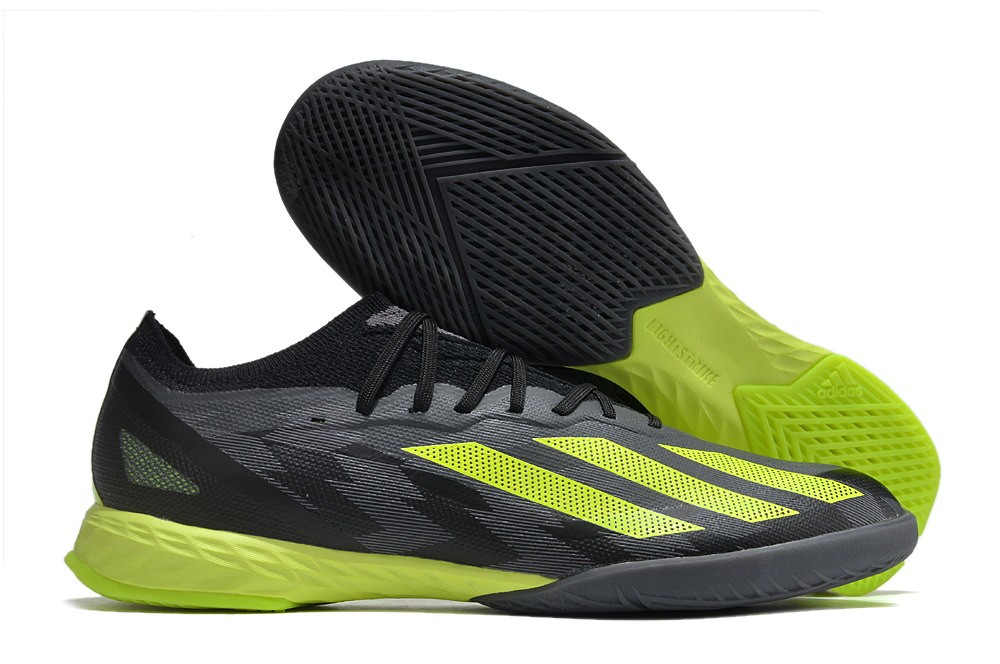 Adidas X Crazyfast.1 IC Indoor Crazycharged - Core Black/Team Solar Yellow/Grey Five