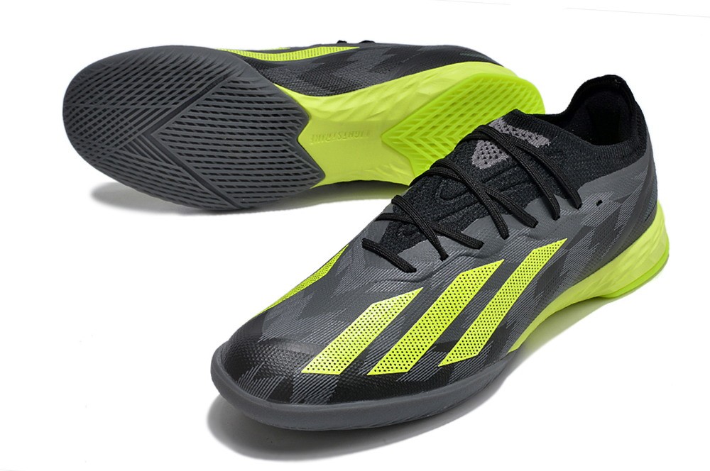 Adidas X Crazyfast.1 IC Indoor Crazycharged - Core Black/Team Solar Yellow/Grey Five