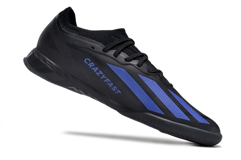 Adidas X CrazyFast.1 IC Indoor Soccer Shoe Nightstrike - Core Black