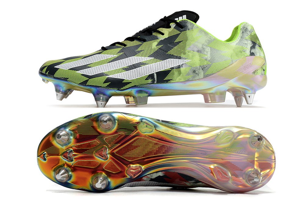Adidas X Crazyfast.1 SG Crazylight - Lucid Lemon/White/Solar Red
